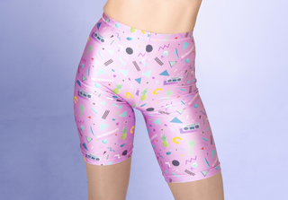 Retrosweat x Yoko Honda Patterned Bike Shorts