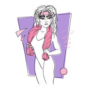 "Body by Retrosweat" Gym Towel