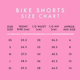 Zipper Short-Shorts in Pink