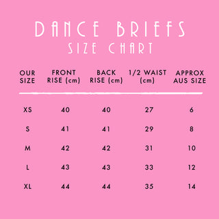 Roll Top Fancy Dance Briefs in Aqua